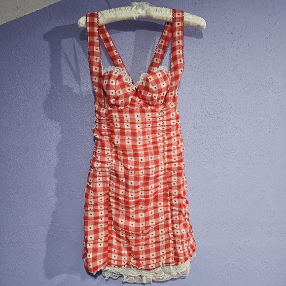 SOLD For Love And Lemons Margot Mini Dress - Picture 3 of 5